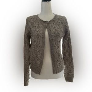 WOMENS EUC CUPCAKES AND CASHMERE BRAND SWEATER. SIZE S -PTP 17” )NO CASHMERE)